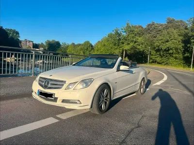 Gebraucht Mercedes E350 231 PS (169 kW) 2010 Weiß Cabrio