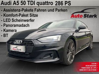 gebraucht Audi A5 50 TDI quattro°LED°Keyless°Pano°Leder°Kamera°PDC°