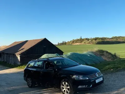 Begagnad VW Passat 140 HK (102 kW) 2013 Svart Kombi
