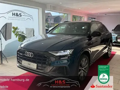 Gebraucht Audi Q8 S-Line 286 PS (210 kW) 2019 Galaxisblau SUV