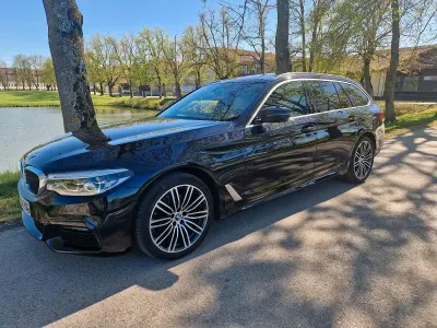 Brugt BMW 520 M Sport 190 HK (139 kW) 2021 Sort Stationcar