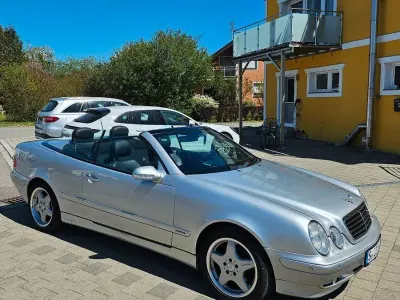 Gebraucht Mercedes CLK320 Elegance 218 PS (160 kW) 1999 Silber Cabrio
