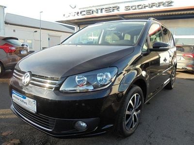 Gebraucht VW Touran Comfortline 140 PS (102 kW) 2014 Schwarz Van / Kleinbus