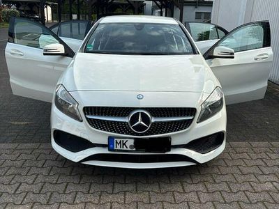Brugt Mercedes A180 AMG line 122 HK (89 kW) 2017 Hvid Sedan