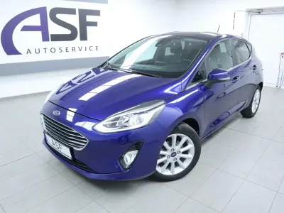 Gebraucht Ford Fiesta Titanium 101 PS (74 kW) 2017 Indicblau metallic Kleinwagen