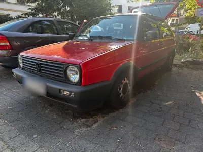 Gebraucht VW Golf II 55 PS (40 kW) 1989 Rot Kleinwagen