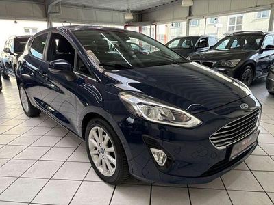 Gebraucht Ford Fiesta Titanium 101 PS (74 kW) 2019 Blau Kleinwagen