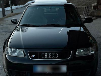 Gebraucht Audi S3 209 PS (153 kW) 2000 Schwarz Kleinwagen