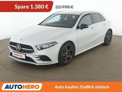 Gebraucht Mercedes A200 AMG line 163 PS (119 kW) 2019 Weiß Limousine