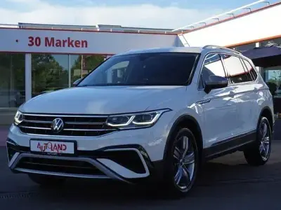 Gebraucht VW Tiguan Allspace Elegance 190 PS (139 kW) 2022 Pure white SUV