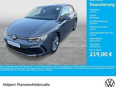 Begagnad VW Golf VIII R-line 150 HK (110 kW) 2024 Grå Sedan
