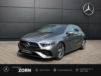 Brugt Mercedes A200 AMG line 163 HK (119 kW) 2024 Grå Sedan
