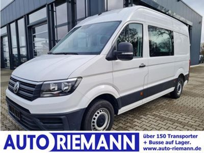 gebraucht VW Crafter 35 Kasten PLUS TDI Doka Mixto AHk, Stand