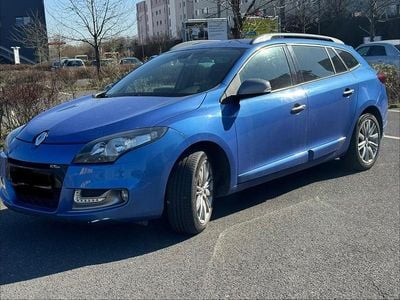 Gebraucht Renault Mégane GrandTour GT-Line 116 PS (85 kW) 2014 Blau Kombi
