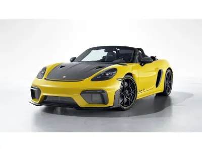 Neu Porsche 718 Spyder RS Chrono 500 PS (367 kW) 2026 Gelb Cabrio
