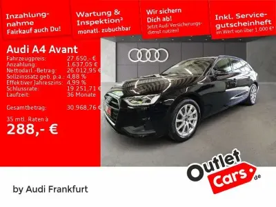 Używany Audi A4 204 KM (150 kW) 2023 Czarny Kombi