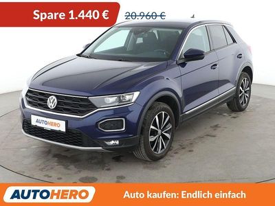 Gebraucht VW T-Roc Style 150 PS (110 kW) 2020 Blau SUV