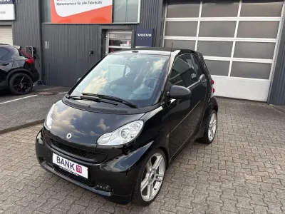 Gebraucht Smart ForTwo Cabrio Brabus 71 PS (52 kW) 2011 Schwarz Cabrio