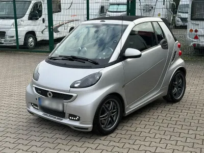 Gebraucht Smart ForTwo Cabrio Brabus 102 PS (75 kW) 2015 Silber Cabrio