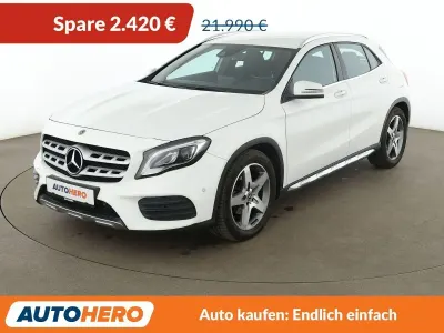 Gebraucht Mercedes GLA200 AMG line 136 PS (100 kW) 2019 Weiß SUV