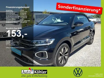 Gebraucht VW T-Roc Cabriolet Goal 116 PS (85 kW) 2025 Deep black perleffekt Cabrio