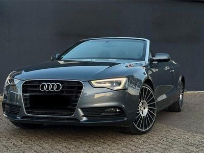 Begagnad Audi A5 Cabriolet S-Line 204 HK (150 kW) 2014 Grå Cab