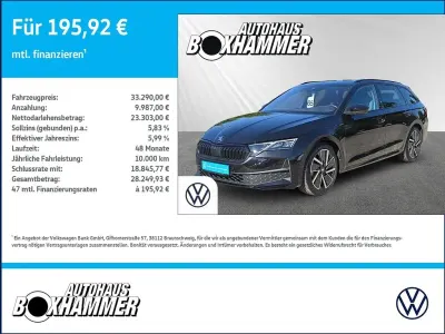 Gebraucht Skoda Octavia SportLine 150 PS (110 kW) 2025 Schwarz Kombi