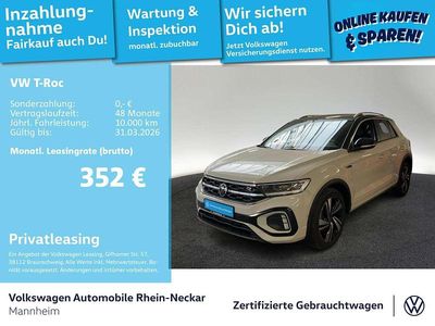 Gebraucht VW T-Roc R-line 150 PS (110 kW) 2022 Ascotgrau SUV