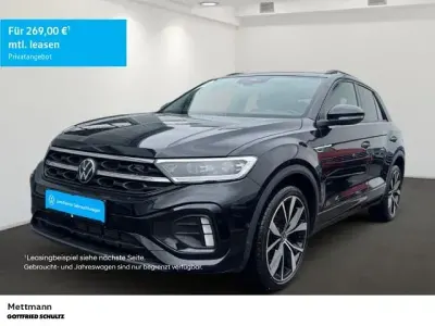 Gebraucht VW T-Roc R-line 150 PS (110 kW) 2022 Schwarz SUV