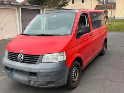 Gebraucht VW T5 105 PS (77 kW) 2005 Rot Van