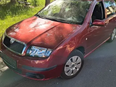Gebraucht Skoda Fabia Classic 80 PS (58 kW) 2007 Rot Kombi