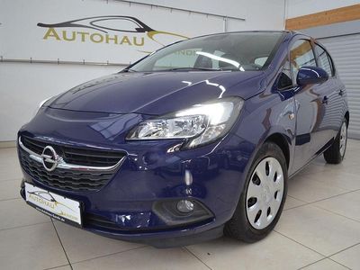 Gebraucht Opel Corsa Edition 95 PS (69 kW) 2016 Blau Limousine