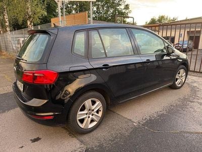 Gebraucht VW Golf Sportsvan Trendline 110 PS (80 kW) 2014 Schwarz Van / Kleinbus
