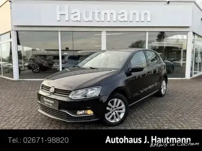 Gebraucht VW Polo Comfortline 90 PS (66 kW) 2017 Schwarz Kleinwagen