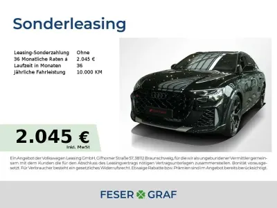 Neu Audi RS Q8 Performance 640 PS (470 kW) 2026 Mythosschwarz metallic SUV