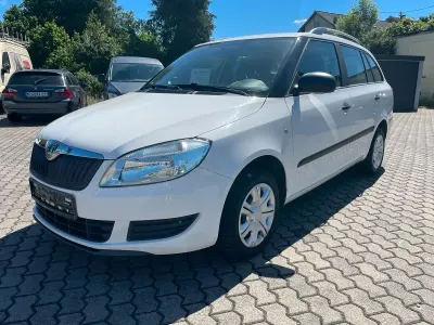 Gebraucht Skoda Fabia 90 PS (66 kW) 2012 Weiß Kombi