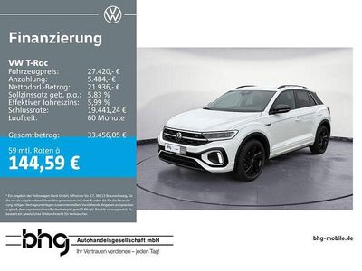 Usado VW T-Roc R-line 150 HP (110 kW) 2025 Branco SUV