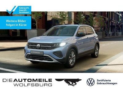 Gebraucht VW T-Cross Goal 95 PS (69 kW) 2025 Clear blue metallic (metallic) SUV