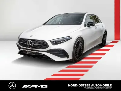 Gebraucht Mercedes A180 AMG 136 PS (100 kW) 2025 Unilack polarweiß Limousine