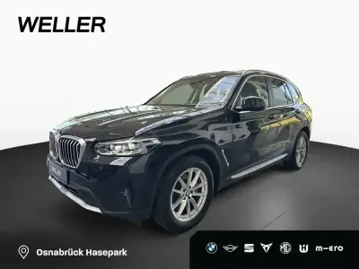 Gebraucht BMW X3 Performance 190 PS (139 kW) 2023 Black sapphire (schwarz) SUV