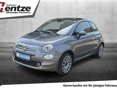 Gebraucht Fiat 500 Lounge 69 PS (50 kW) 2018 Pompei grau (metallic) Kleinwagen
