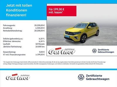 Occasion VW T-Cross Beats 116 PK (85 kW) 2024 Geel SUV