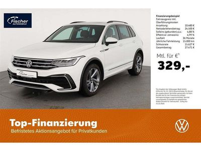 Weiss Gebraucht 2023 VW Tiguan R-line SUV | 34.980 € (Fairer Preis)