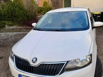 Brugt Skoda Rapid Active 105 HK (77 kW) 2013 Hvid Hatchback