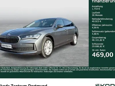 Ny Skoda Superb Selection 193 HK (141 kW) 2026 Grå Stationcar