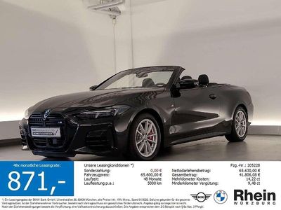 Black sapphire metallic Gebraucht 2025 BMW 440 M Sport Cabrio | 59.940 € (Fairer Preis)