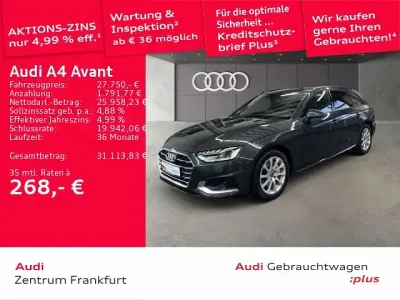 Second-hand Audi A4 Advanced Plus 204 CP (150 kW) 2023 Gri Break