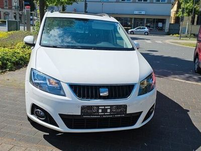 Gebraucht Seat Alhambra Style 150 PS (110 kW) 2013 Weiß Van / Kleinbus