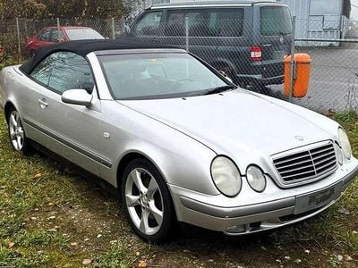 Gebraucht Mercedes CLK230 193 PS (141 kW) 1998 Silber Cabrio