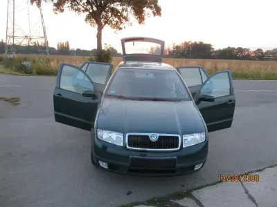 Gebraucht Skoda Fabia Elegance 75 PS (55 kW) 2001 Petrolgrün Kombi